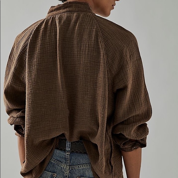 Free People Summer Daydream Buttondown - Picture 6 of 8